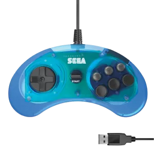 Genesis color_6btn usb_clear blue