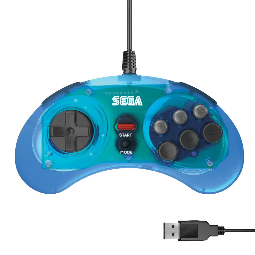 Mega Drive Colorway_usb_clear blue