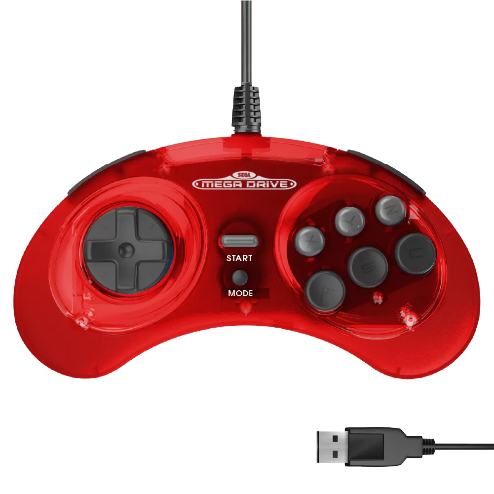 Mega Drive Colorway_usb_crimson red
